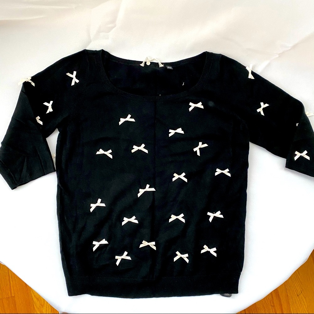 BNWOT Anthropologie Knitted and Knotted sweater L